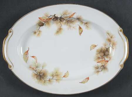 Pines 12" Oval Serving Platter