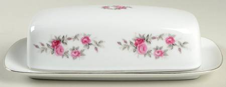 Rose Garland 1/4 Lb Covered Butter