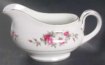 Rose Garland Gravy Boat