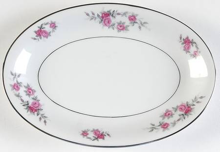 Rose Garland Relish/Gravy Underplate
