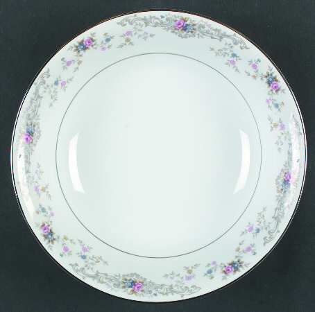 Rose Point 9" Round Vegetable Bowl