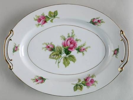 Roseverte 12" Oval Serving Platter