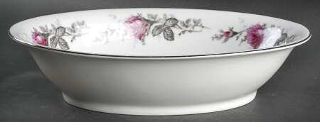 Silverose 10" Oval Vegetable Bowl