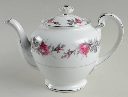 Silverose Teapot & Lid