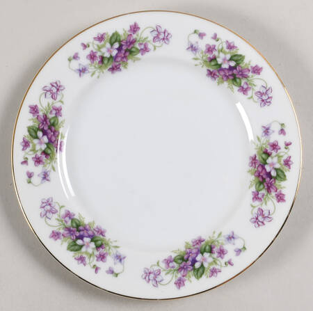 Violet Salad Plate