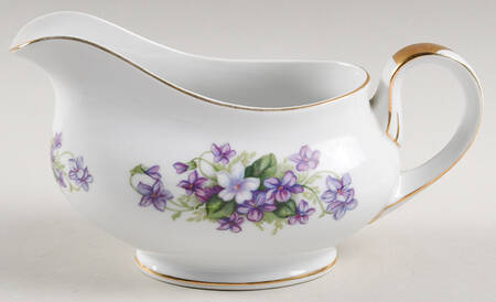 Violet Gravy Boat