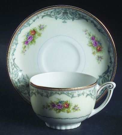 Duchess Footed Cup & Saucer Set