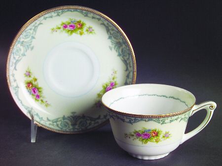 Duchess Footed Cup & Saucer Set