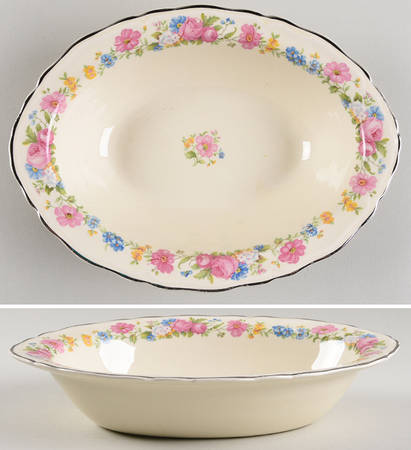 KNO328 9" Oval Vegetable Bowl