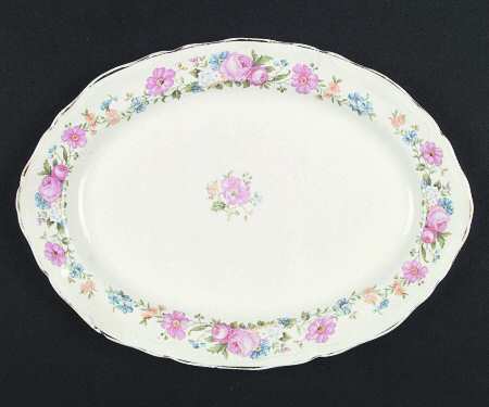 KNO328 14" Oval Serving Platter