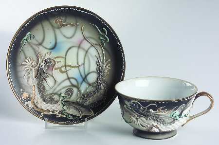 KUT48 Footed Cup & Saucer Set