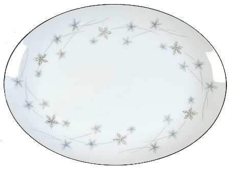 Star Dust 12" Oval Serving Platter