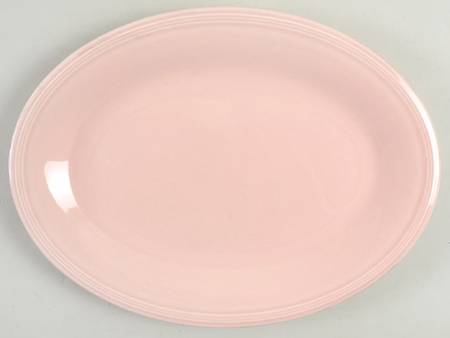 Deanna Pink 11" Oval Serving Platter