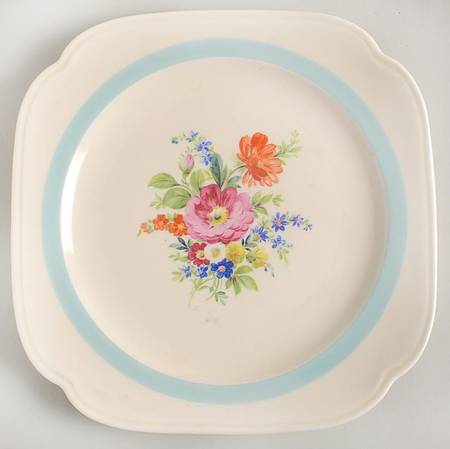 KNO343 Square Salad Plate