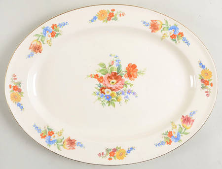 S1272E1-9 13" Oval Serving Platter