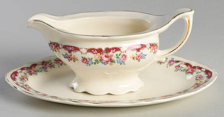 KNO347 Gravy Boat & Underplate/Relish
