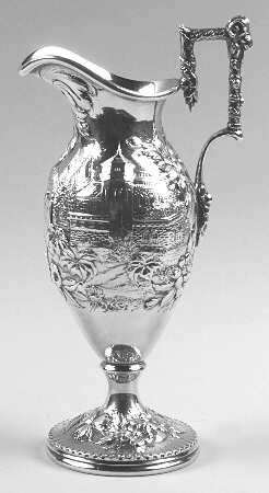 Repousse-Ram's Head, Part Chase(925-1000) by Kirk Stieff