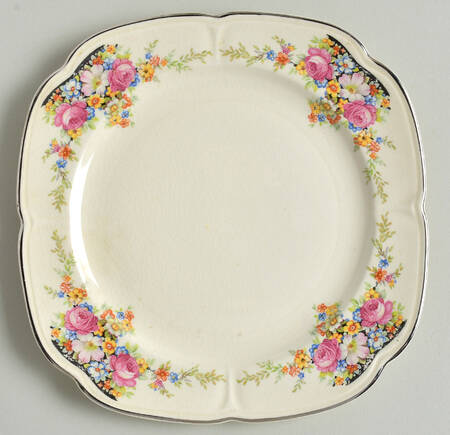 KNO358 Square Salad Plate
