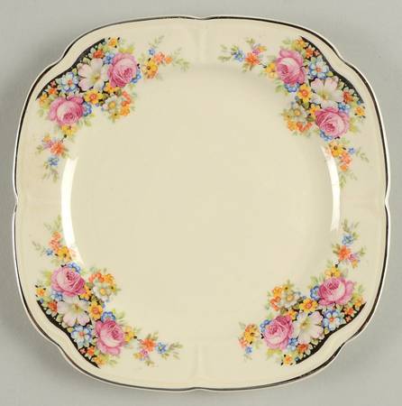 KNO358 Square Bread & Butter Plate