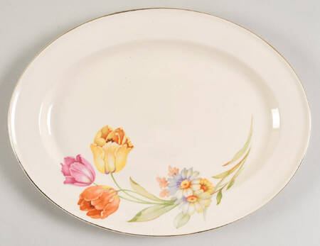 557E1 11" Oval Serving Platter