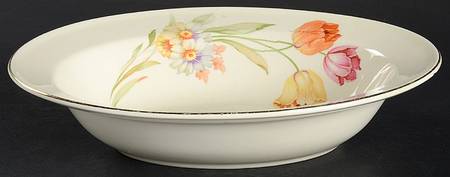 557E1 9" Oval Vegetable Bowl