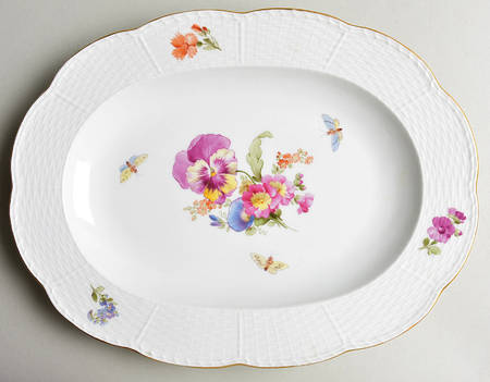 KPM74 12" Oval Serving Platter