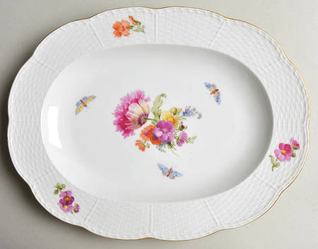 KPM74 12" Oval Serving Platter