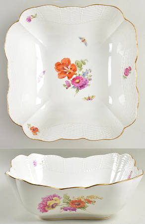 KPM74 10" Square Vegetable Bowl