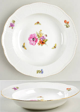 KPM74 Large Rim Soup Bowl