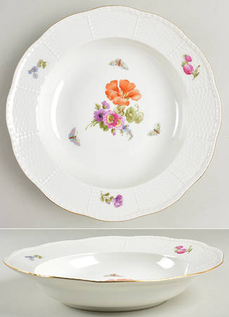 KPM74 Large Rim Soup Bowl