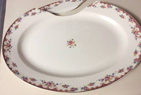 KNO382 16" Oval Serving Platter