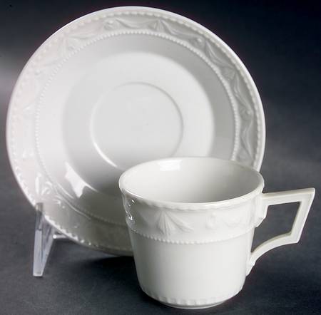 Kurland Flat Demitasse Cup & Saucer Set