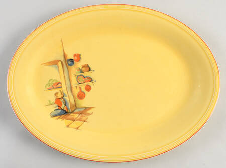 Tia Juana 13" Oval Serving Platter