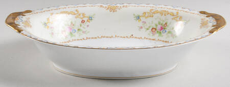 KON73 10" Oval Vegetable Bowl