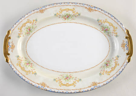 KON73 16" Oval Serving Platter