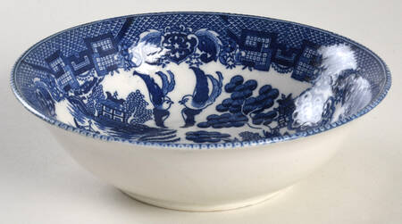 Blue Willow Coupe Cereal Bowl