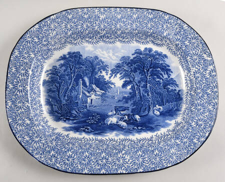 Ye Olde 15" Oval Serving Platter