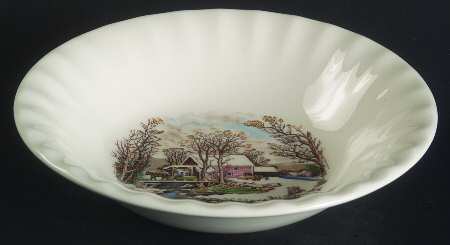 Winter Scenes Fruit/Dessert (Sauce) Bowl