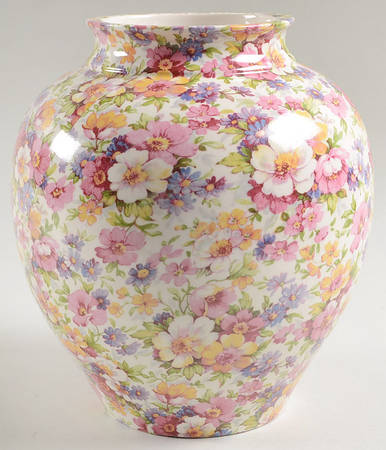 Dubarry (Granville, New, Globe Backstamp) Large Temple Jar No Lid