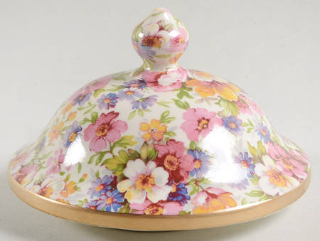 Dubarry (Granville, New, Globe Backstamp) Lid for Large Temple Jar