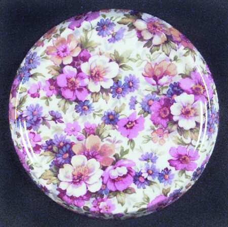 Dubarry (Granville, New, Globe Backstamp) Diamond Round Tea Tile