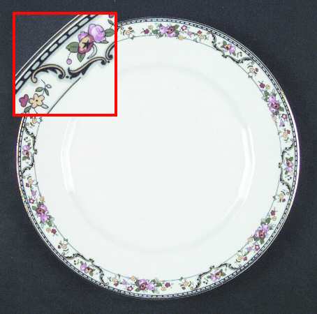 KNO485 Luncheon Plate