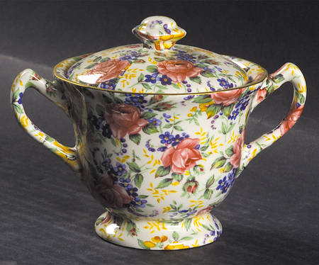 Rosalynde(Granville, New, Globestp) Granville Sugar Bowl & Lid