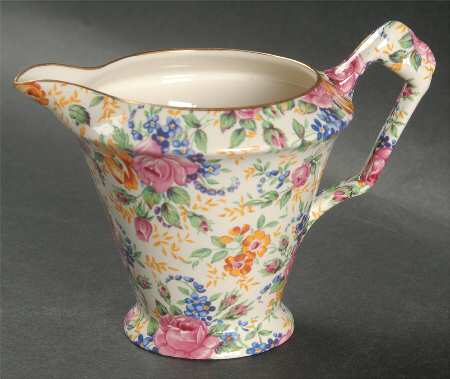 Rosalynde(Granville, New, Globestp) Diamond Round Creamer