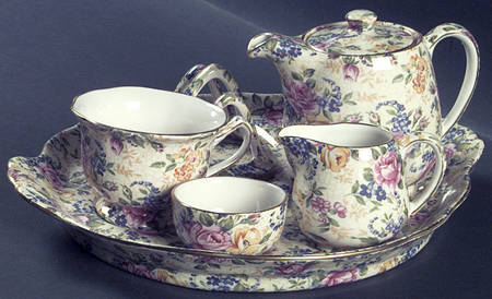 Ruth Kent (New, Granville Shape) 6-Piece Breakfast Set (Footed Cup)