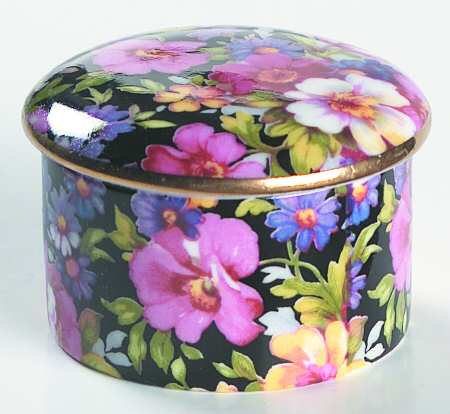 Lydia (New, Granville Shape) Round Deep Pill Box with Lid