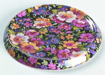 Lydia (New, Granville Shape) Diamond Round Tea Tile