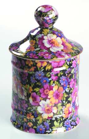 Lydia (New, Granville Shape) Cotton Ball Jar and Lid