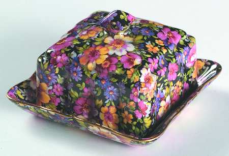 Lydia (New, Granville Shape) Square Covered Butter