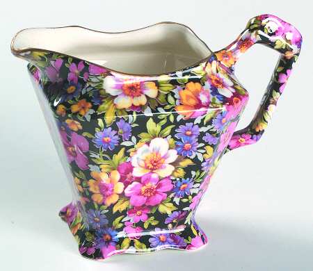 Lydia (New, Granville Shape) Diamond Square Creamer